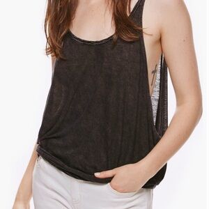 Free People Women's Black Sleeveless Top